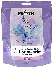 Духи, Парфюмерия, косметика Соль для ванны - Mad Beauty Disney Frozen Olaf Bath Snow Salts