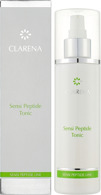 Заспокійливий тонік для чутливої, гіперреактивної шкіри, схильної до алергії та атопії - Clarena Sensi Peptide Line Sensi Peptide Tonic — фото N2