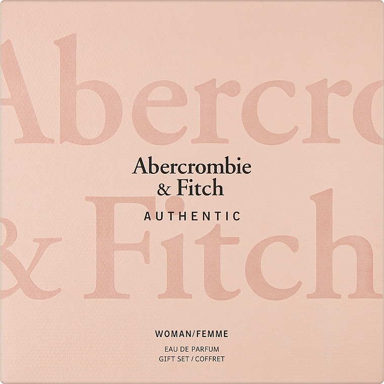 Abercrombie & Fitch Authentic Women - Набор (edp/50ml + b/lot/200ml) — фото N1