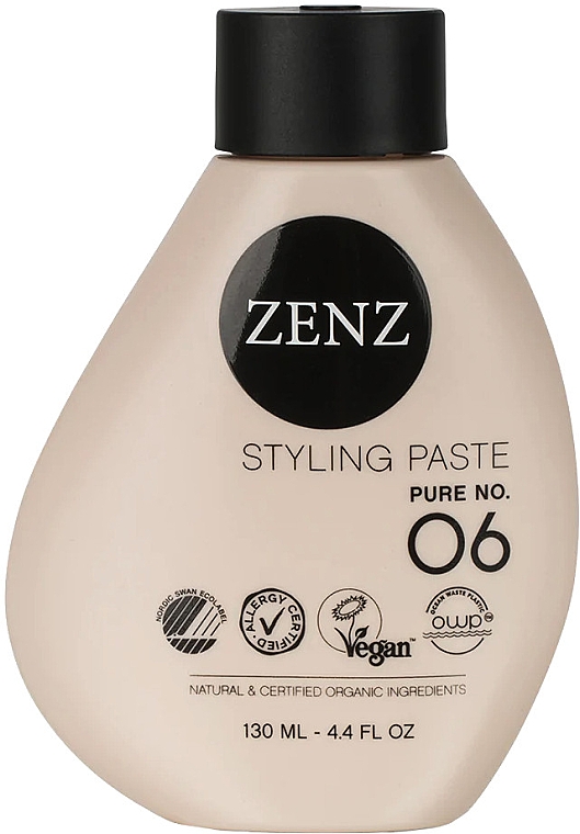 Паста для укладки - Zenz Organic Pure No. 06 Styling Paste — фото N1
