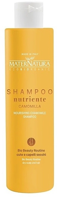 Питательный шампунь с ромашкой - MaterNatura Nourishing Chamomile Shampoo — фото N1