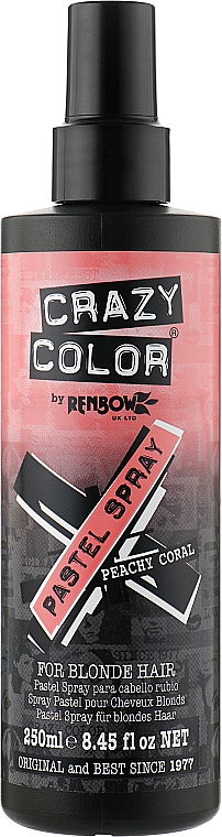 Кольоровий спрей для волосся - Crazy Color Pastel Spray — фото N1