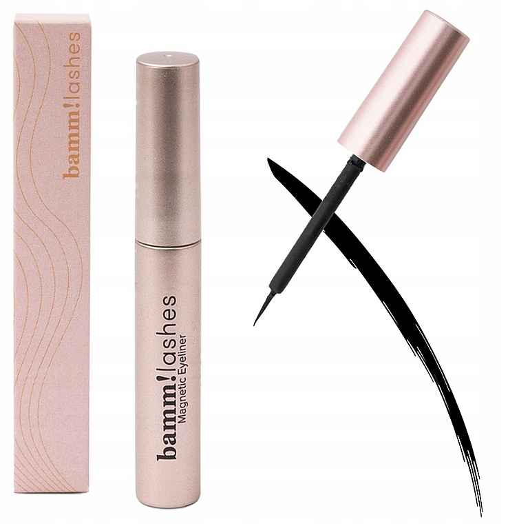 Подводка для нанесения магнитных накладных ресниц - Bamm!Lashes Magnetic Eyeliner — фото N1