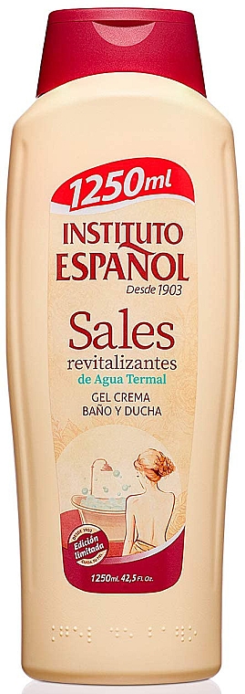 Гель для душу з бадьорливими солями - Instituto Espanol Sales Revitalizantes Shower Gel — фото N2