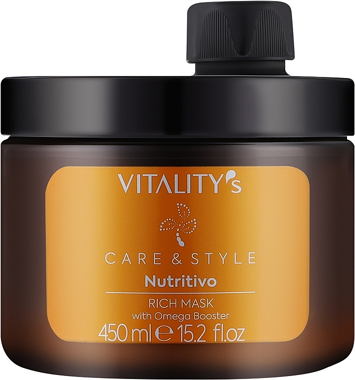 Маска для сухих или очень чувствительных волос - Vitality's C&S Nutritivo Rich Mask — фото N1