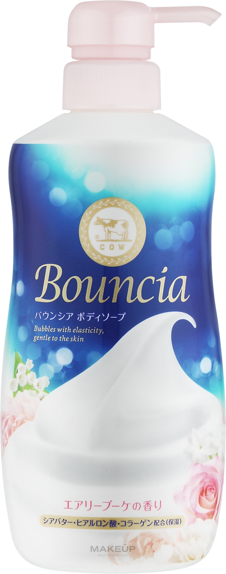 Гель-мыло для душа "Цветочный букет" - Cow Bouncia — фото 480ml