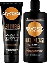 УЦЕНКА Набор "Oleo Intense" - Syoss (шамп./440 мл + конд./250 мл) * — фото N2