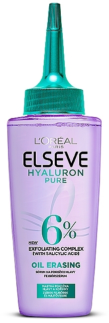 Сыворотка для жирной кожи головы - L'Oreal Paris Elseve Hyaluron Pure