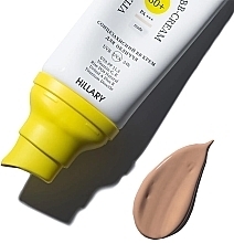 Солнцезащитный BB-крем для лица SPF30+ - Hillary VitaSun Tone-Up BB-Cream All Day Protect SPF30+ — фото N5