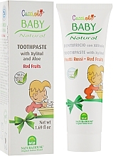 Парфумерія, косметика УЦІНКА Зубна паста «Червоні ягоди» - Natura House Baby Cucciolo Toothpaste *