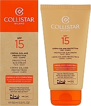 Сонцезахисний крем - Collistar Eco-Compatible Protection Sun Cream SPF15 — фото N2