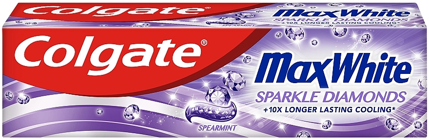 Зубная паста - Colgate Max White Sparkle Diamonds — фото N1