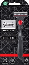 Бритвенный станок с 2 сменными кассетами - Wilkinson Sword Barber's Style The Designer Razor — фото N1