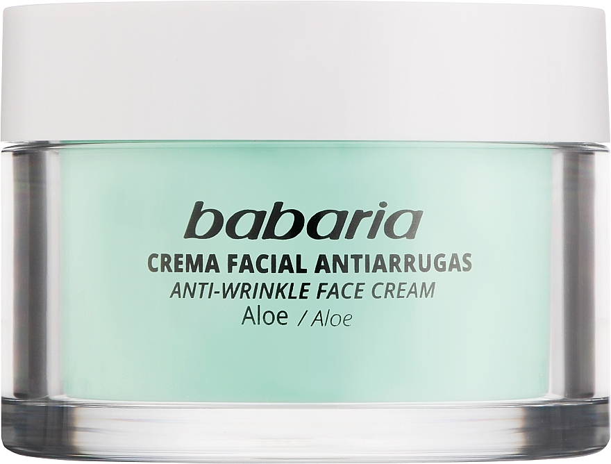 Крем для лица с алоэ вера - Babaria Aloe Facial Wrinkle Cream — фото N1
