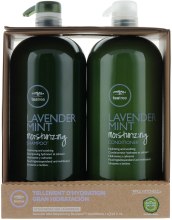 Духи, Парфюмерия, косметика Набор - Paul Mitchell Lavender Mint Litre Duo (shmp/1000ml + cond/1000ml)