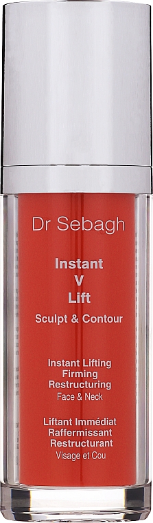 Сыворотка мгновенный лифтинг для лица и шеи - Dr Sebagh Supreme Instant V Lift  — фото N1
