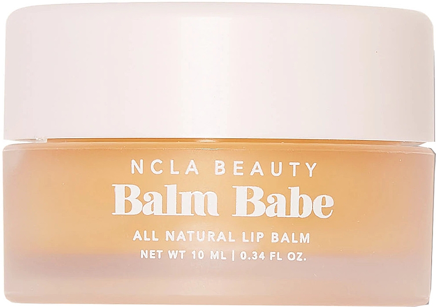 Бальзам для губ "Персик" - NCLA Beauty Balm Babe Peach Lip Balm — фото N2