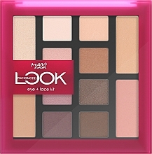 Палетка для макіяжу - Maxi Color Look Photomodel Eye + Face Kit — фото N2