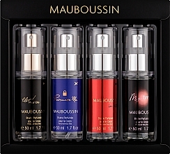 Парфумерія, косметика Mauboussin Mauboussin Collection Set - Набір (b/spray/3x50ml)