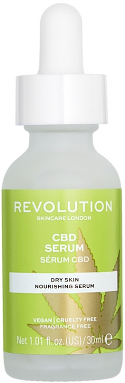 Живильна сироватка для обличчя - Revolution Skincare CBD Nourishing Serum — фото N1