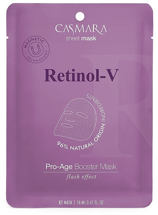 Маска-бустер с ретинолом - Casmara Retinol-V Pro-Age Booster Mask — фото N1