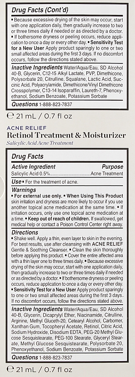 Набор - Perricone MD Acne Relief Prebiotic Acne Therapy (f/lot/59ml + f/gel/21ml + f/cr/21ml) — фото N4