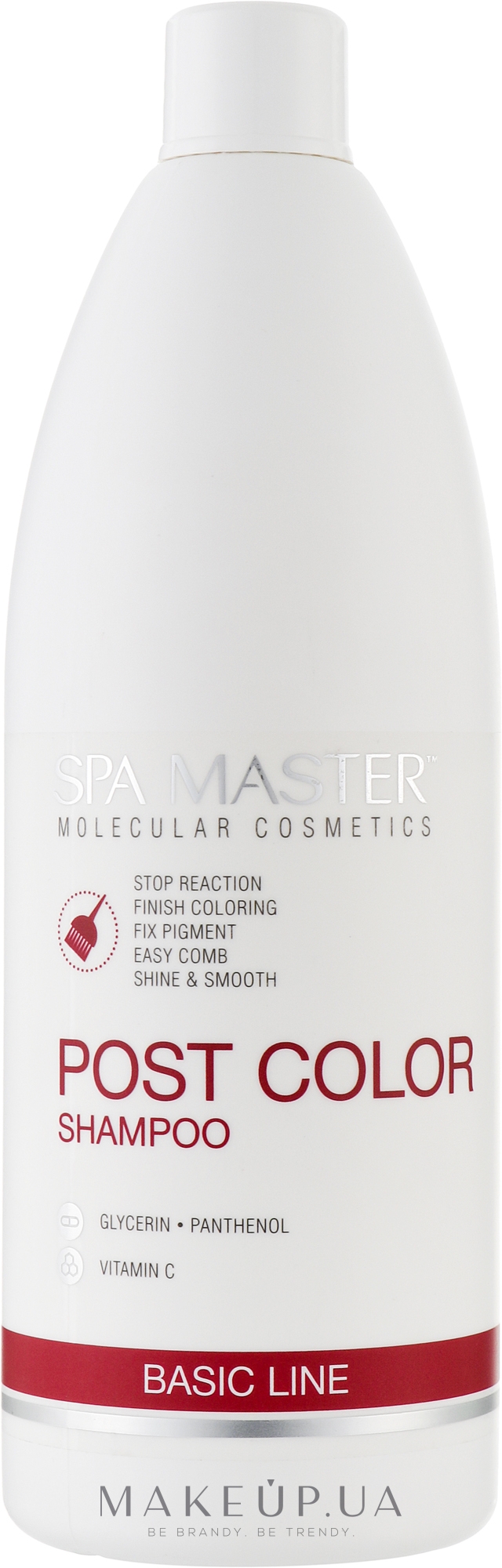 Шампунь після фарбування  - Spa Master Basic Line Finish Coloring Post Color Shampoo — фото 970ml