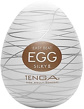 Парфумерія, косметика Одноразовий мастурбатор "Яйце" - Tenga Easy Beat Egg Silky II