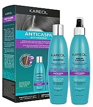 Набор - Kareol Anti-Dandruff (shm/300ml + h/spray/300ml) — фото N1