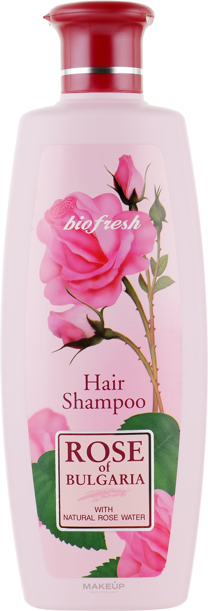 Шампунь для волос с розовой водой - BioFresh Rose of Bulgaria Hair Shampoo — фото 330ml