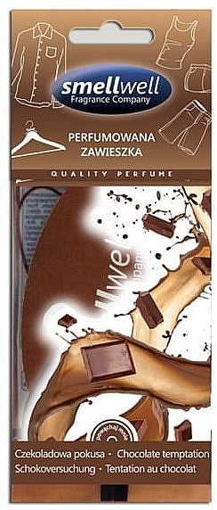 Парфумована підвіска "Шоколадна спокуса" - SmellWell Scented Bag Chocolate Temptation — фото N1