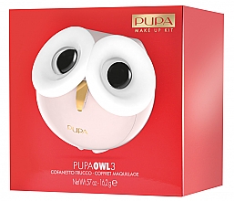 Парфумерія, косметика Набір для макіяжу очей і губ - Pupa Owl 3 Face Eyes & Lips Beauty Kit