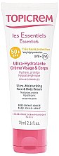 Парфумерія, косметика Зволожувальний крем для обличчя - Topicrem Ultra-Moisturizing Cream SPF50+