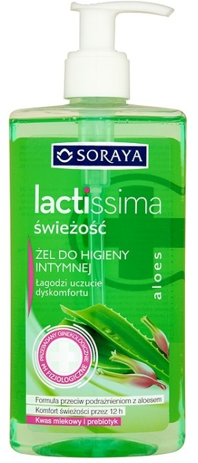 Гель для інтимної гігієни "Свіжість" - Soraya Higiena Intymna Lactissima Gel For Intimate Hygiene — фото N1
