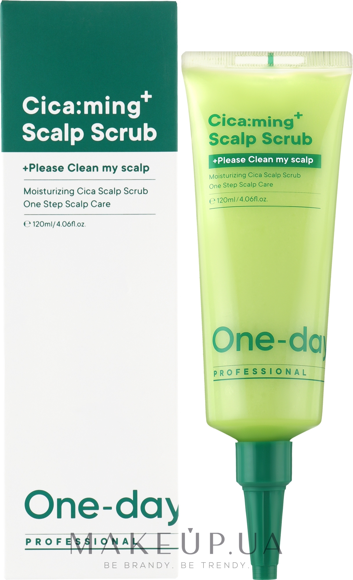 Скраб для шкіри голови - One-Days You Professional Anti-Stress Cica:ming Scalp Scrub — фото 120ml