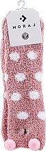 Носки женские длинные из букле, розовые - Moraj — фото N1