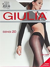 Колготки для женщин "Sensi Vita Bassa" 20 den, tabaco - Giulia — фото N1