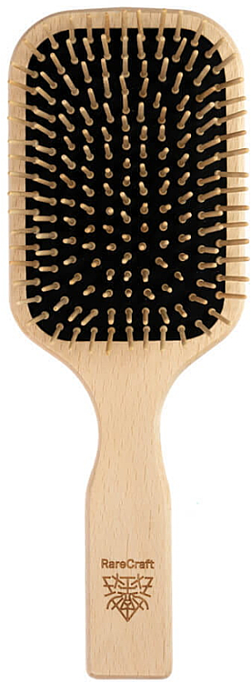 Расческа для волос светлая - RareCraft Paddle Brush — фото N1