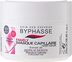 Духи, Парфюмерия, косметика Маска для окрашенных волос - Byphasse Family Coloured Hair Mask