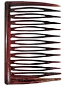 Парфумерія, косметика Заколка для волосся 6 см, 2 шт., коричнева - Titania