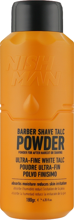 Тальк для кожи - Nishman Barber Shave Talc — фото N1