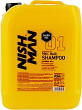 Шампунь для волос - Nishman Pro-Hair Shampoo — фото N3