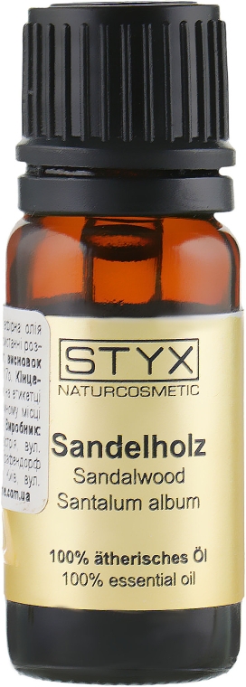 Эфирное масло "Сандал" - Styx Naturcosmetic (пробник)