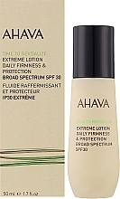 Укрепляющий лосьон для лица - Ahava Time To Revitalize Extreme Lotion Daily Firmness & Protection Broad Spectrum SPF30 — фото N2