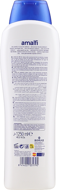 Гель для душу і ванни «Захист шкіри» - Amalfi Skin Protection Shower Gel  — фото N3