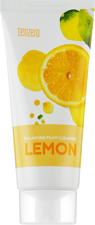 Балансирующая пенка для умывания с лимоном - Tenzero Balancing Foam Cleanser Lemon — фото N1