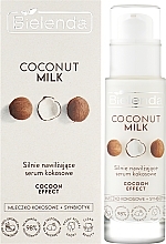 Кокосова сироватка сильно зволожувальна для обличчя - Bielenda Coconut Milk Strongly Moisturizing Coconut Serum — фото N2