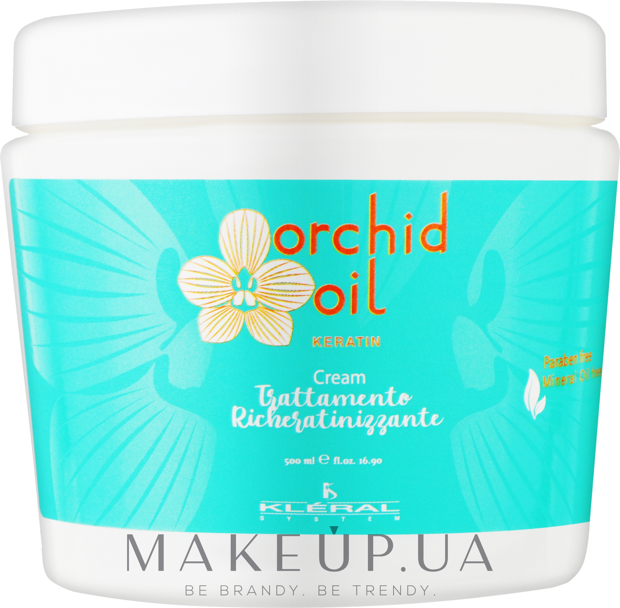 Лікувальна маска з маслом орхідеї - Kleral System Orchid Oil Cream — фото 500ml
