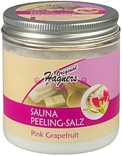 Парфумерія, косметика Сіль для пілінгу "Рожевий грейпфрут" - Original Hagners Sauna Peeling Salt Pink Grapefruit