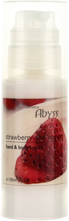 Лосьйон для тіла - SPA Abyss Strawberry & Yogurt Body Lotion — фото N1